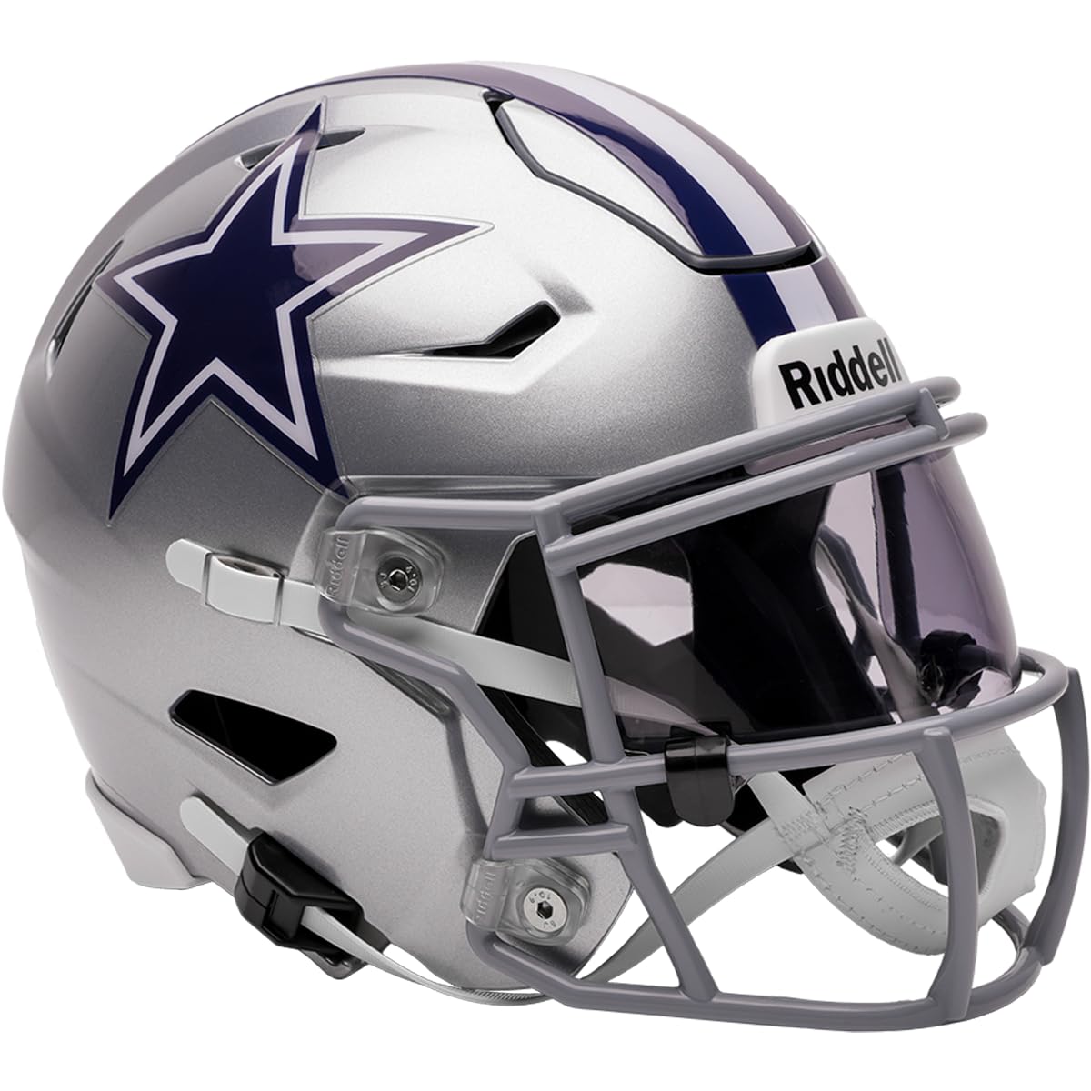 Riddell Wild Mavericks ヘルメット Minnesota State Mavericks CUSTOM Matte Black Mini Football Helmet